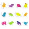 6/12/24pcs Mini Dinosaur Squishy Toy Cute Squeeze Stress Relief Fidget for Birthday Party Favor Goodie Bag Stuffer