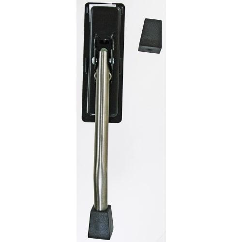 Hikari Door Pitatto Door Stopper, Lift-Up/Down Type, Powerful Magnet, Auxiliary Plate, Replacement Rubber, Greatly Increased Fixing Strength, DMDP101-