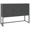 Vidaxl Szafka Boczna, Antracytowa, 105X35X75 Cm, Stal