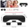 Car Glasses Box,Portable Car Sunglasses Holder In The Car Driving Glasses Holder,Eyeglass Case Sun Visor Car Lenses Holder
