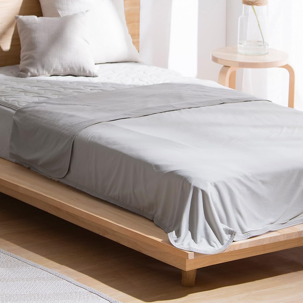 

IRIS OHYAMA Охлаждающее Летнее Прохладное Одеяло, Полуторный Размер, BBK-NPES5-SD, Серо-бежевый, Прохладное, Товары, Постельные принадлежности,