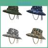 Outdoor Wide Brim Sun Hat With Breathable Cotton For Fishing And Hiking Enthusiasts