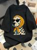 2026 Summer Retro Unisexs Dalmatian Print Tshirt Unisex Cotton And Breathable Short Sleeve Loose Casual Unisex Y2k Streetwear