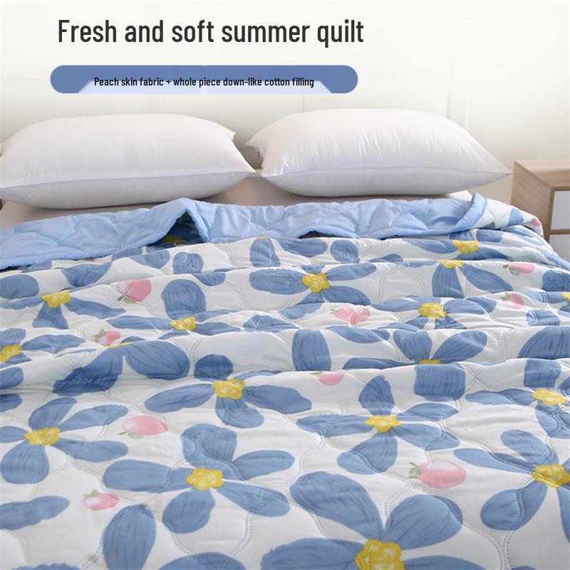 KANGCHUYA Leilin Funa Colorful Printed Summer Quilt