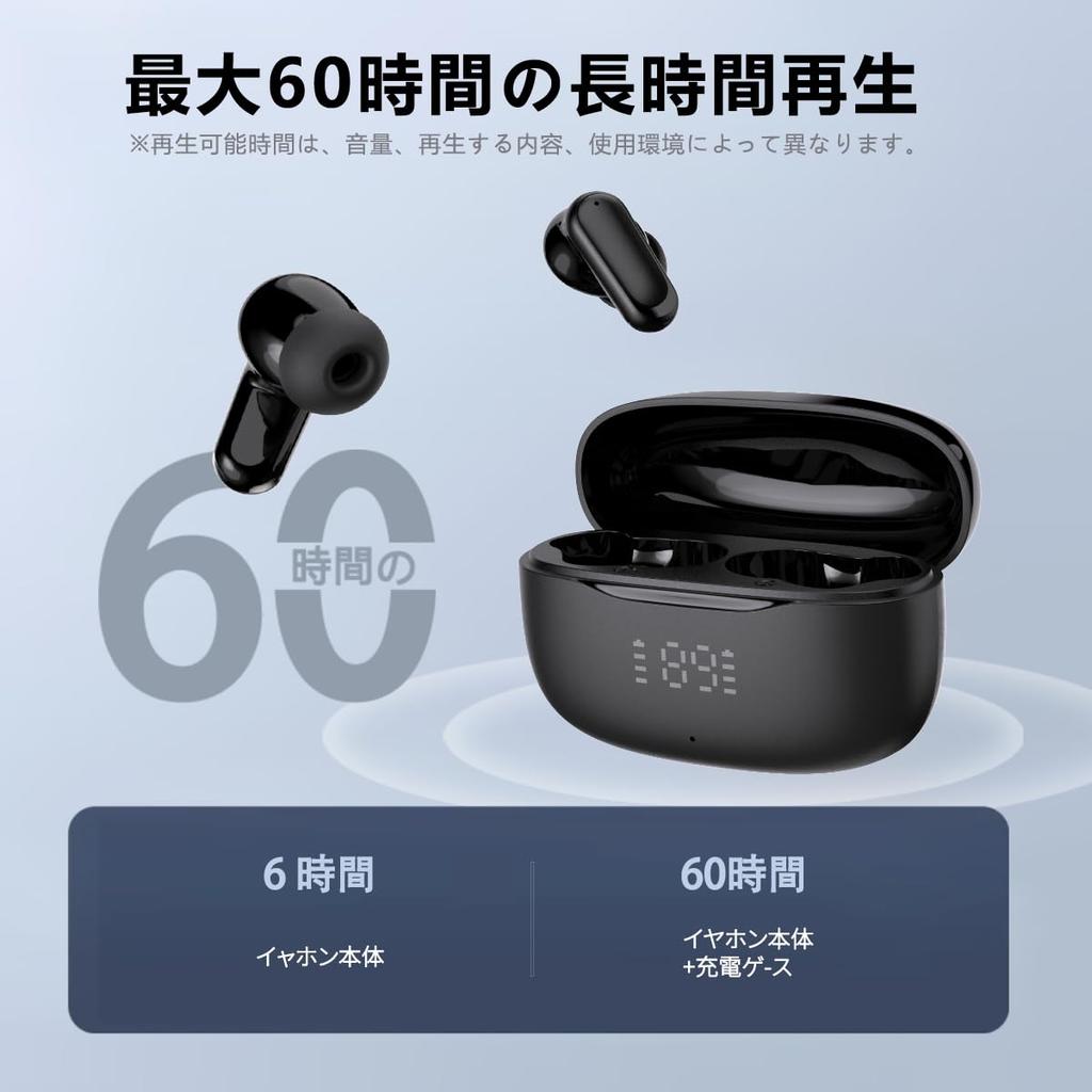 Bluetooth Bezdrátová Sluchátka [2025 Bluetooth Sluchátka] Bluetooth 6.0+EDR, Okamžité Připojení, Dotykové Ovládání, Automatické Párování, LED Displej, Type-C