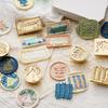 Outing Series Stamp Head Copper for Wedding DIY  Invitations Card