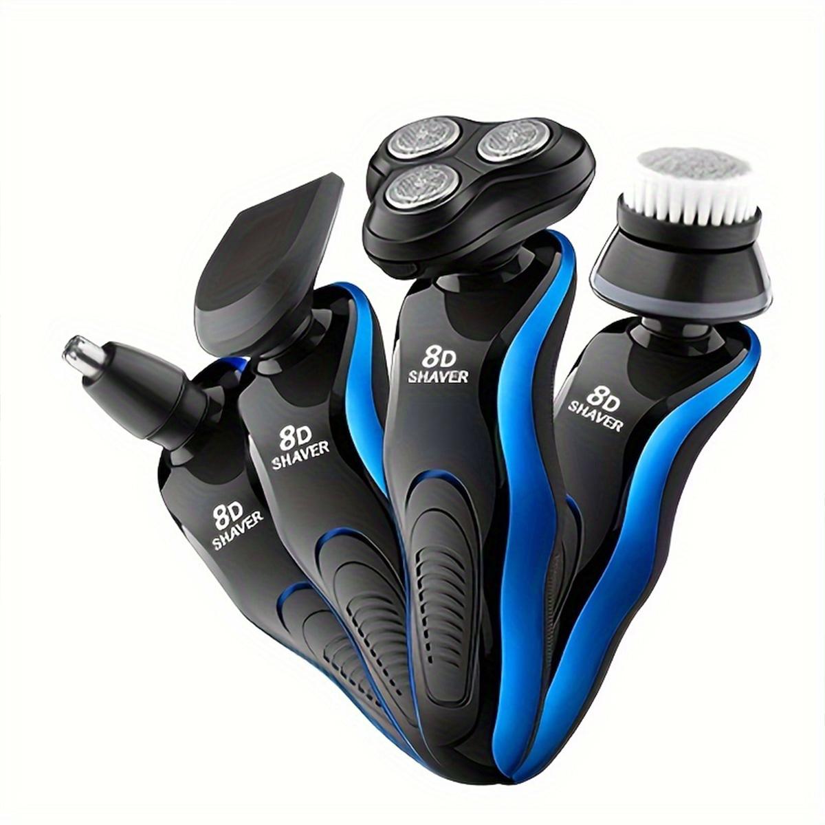 1PC men s electric shaver, 3-in-1 electric shaver nose hair trimmer USB rechargeable portable digital shaving machine