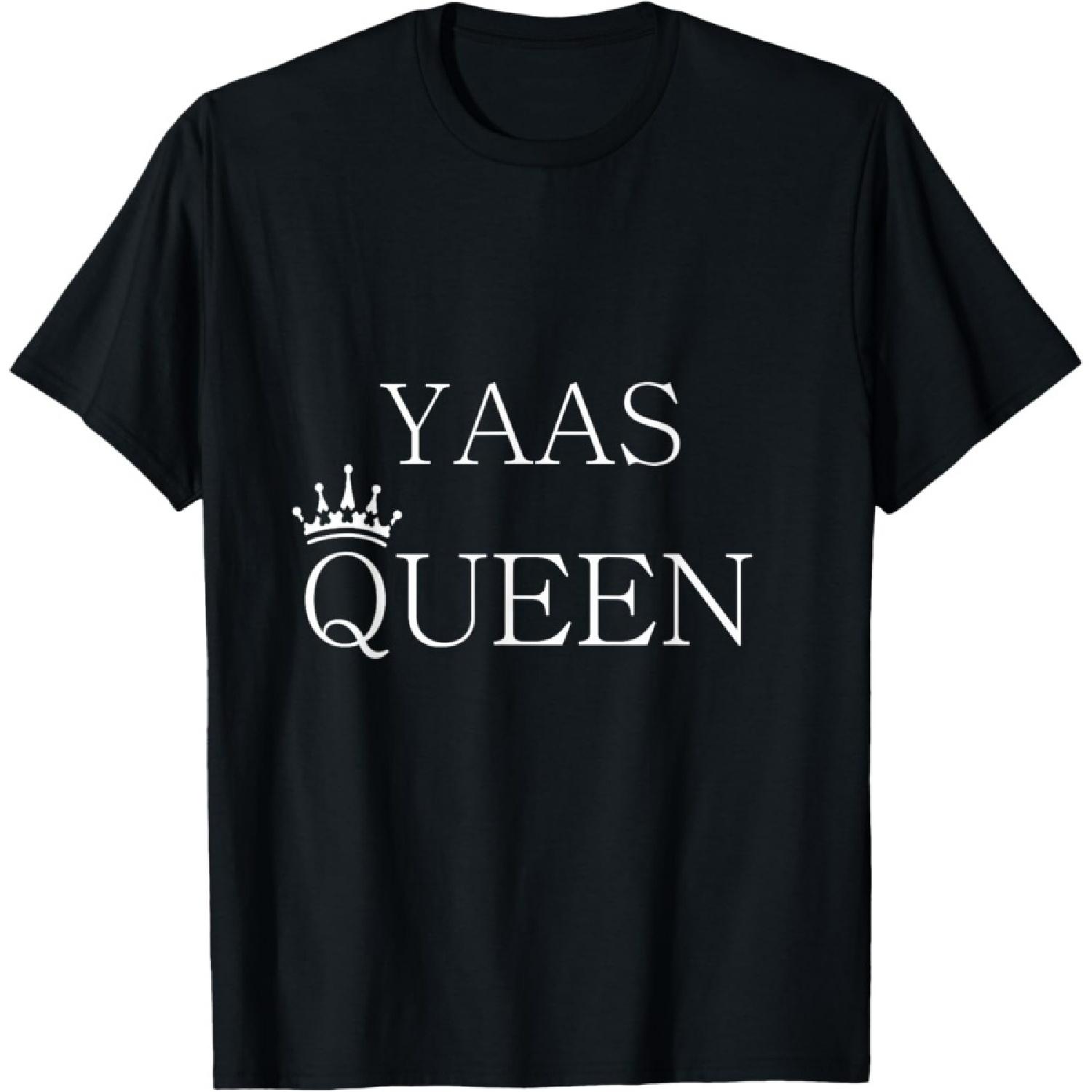 YAS QUEEN SHIRT, QUEEN T-SHIRT, YAS QUEEN T-Shirt S