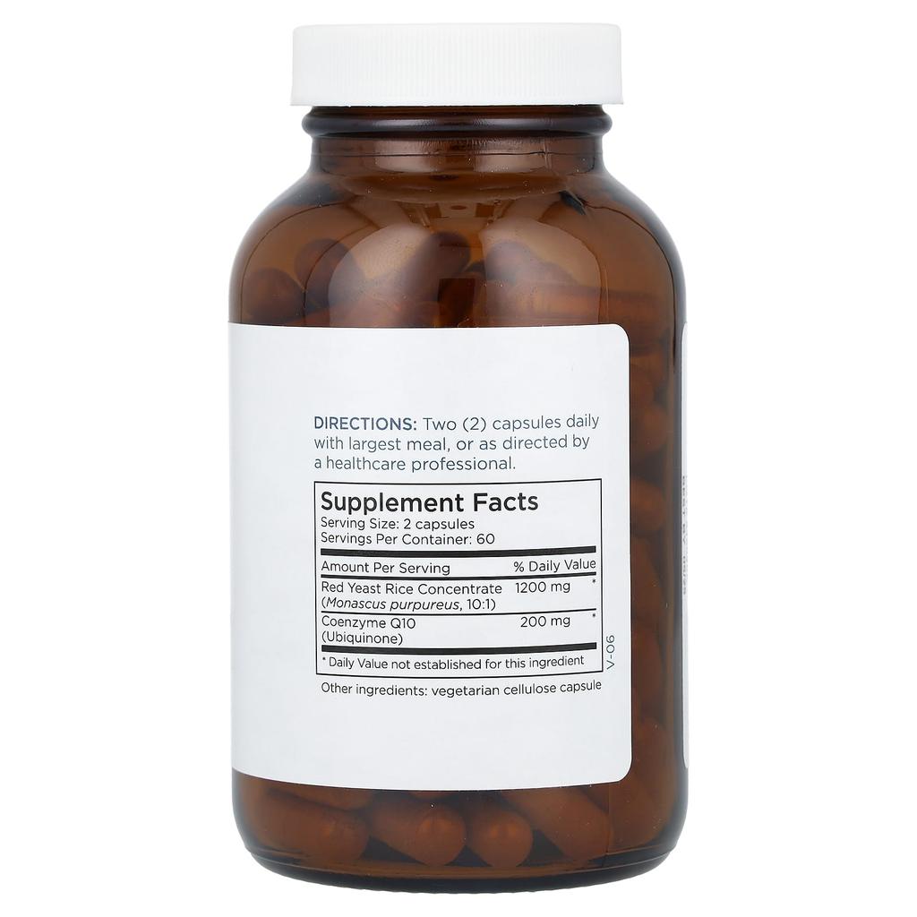 Red Yeast with Coq10, 120 Capsules
