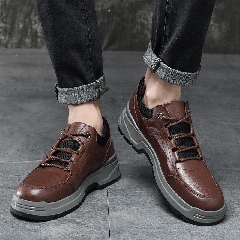 Large Size Casual Shoes Mountaineering Sports Shoes Cotton Shoes Single Cotton Thickened Warm Men's Shoes