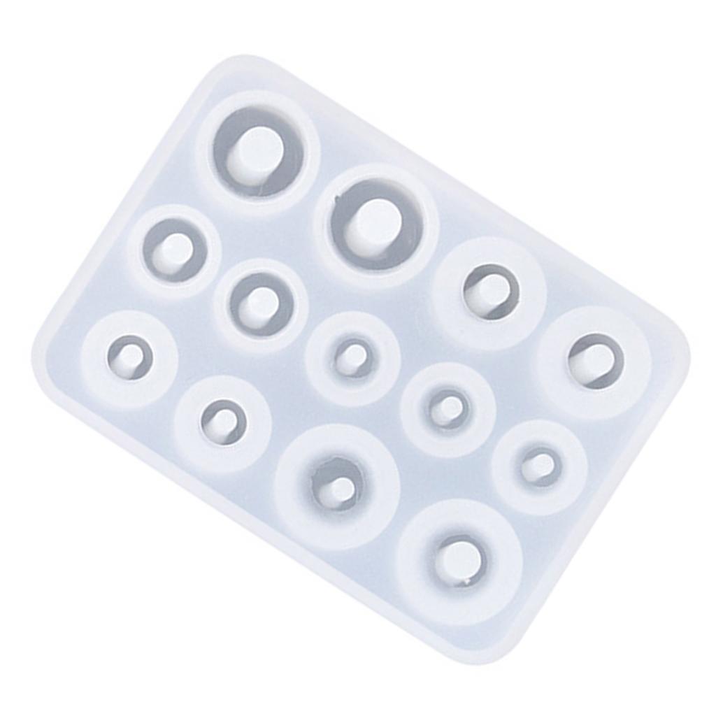 Silicone Molds For Resin Jewelry Making Multi Shape Bead Casting DIY Craft Gems Crystal Accessories Creation Tools
