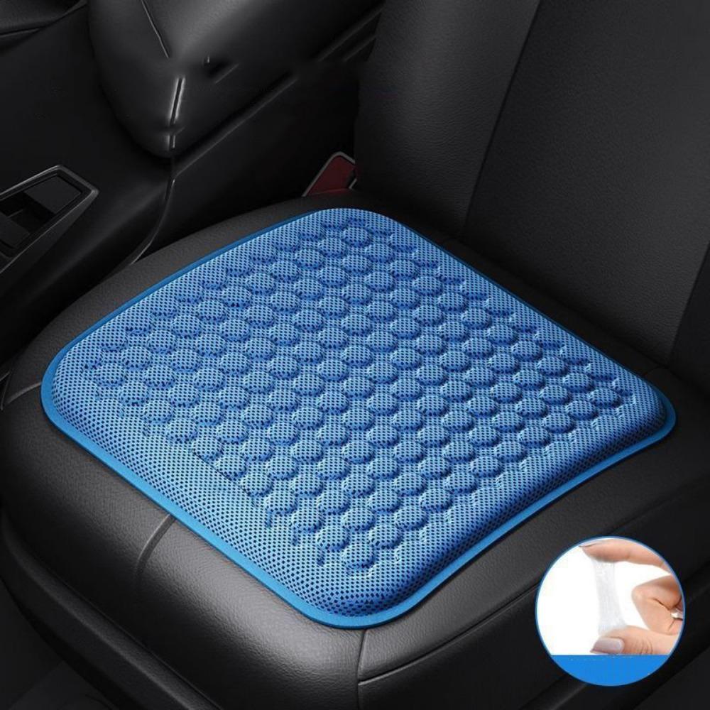 

Вентилируемый гелевый охлаждающий коврик для сиденья, отвод тепла, летняя ледяная подушка, лето синий
