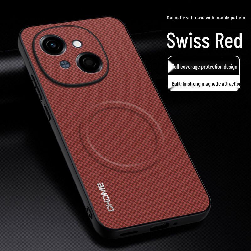 

Tecno Spark Go 1 Phone Case: Full Coverage Anti-Drop Magnetic Buckle with Textured Finish Tecno Spark Go 1