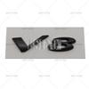 Car Styling 3D 3.0 5.0 V6 V8 Car ABS RearTrunk Fender Adhesive Badge Body Tailgate Displaceme Emblem For Jaguar XE XF XJ HH1