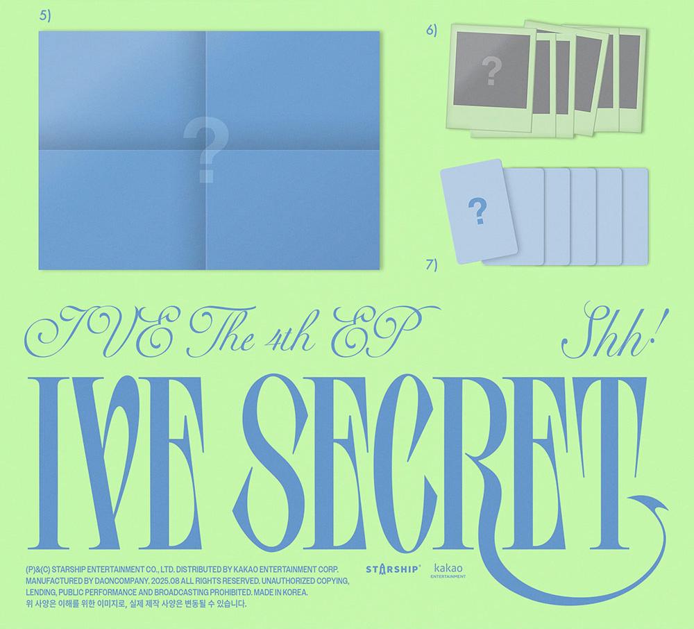IVE [IVE SECRET] 4th EP ALBUM