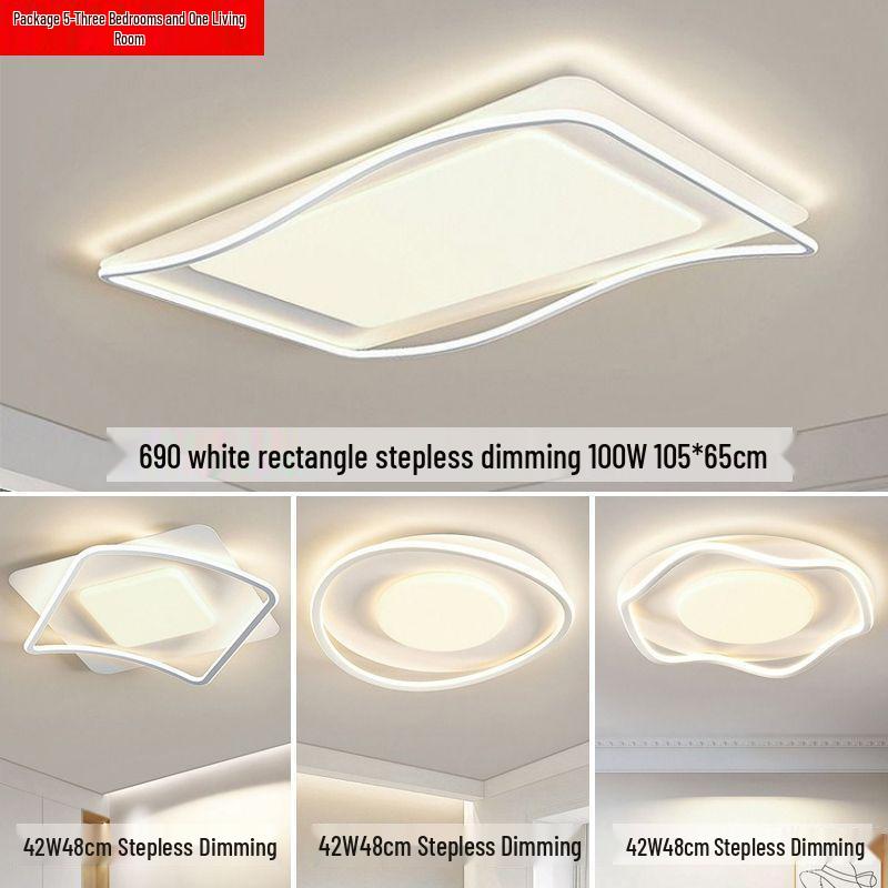 2025 Modern Minimalist LED Ceiling Light Set for Living Room