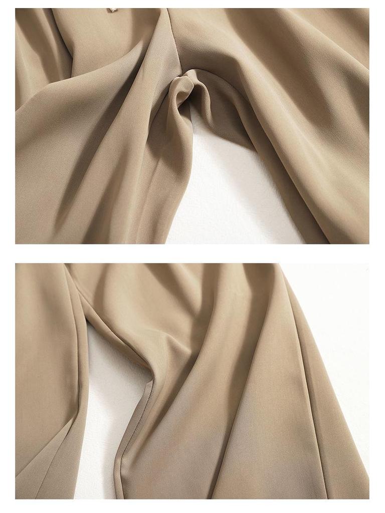 High-End Women's Ice Silk Loose-Fit Wide-Leg Pants – Spring To Winter