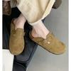 Fashion New Classic Women's Closed Toe Cork Sandals Slippers Ladies Leopard Cork Slippers Camo Mule Clogs Shoes Flats Zapatos De Mujer