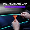 3/5M Car Interior Led Decorative Lamp EL Wiring Neon Strip For Auto DIY Flexible Ambient Light USB Party Atmosphere Diode