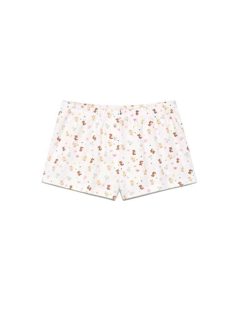 GLOWNY Wild Button Shorts (4 Colors)