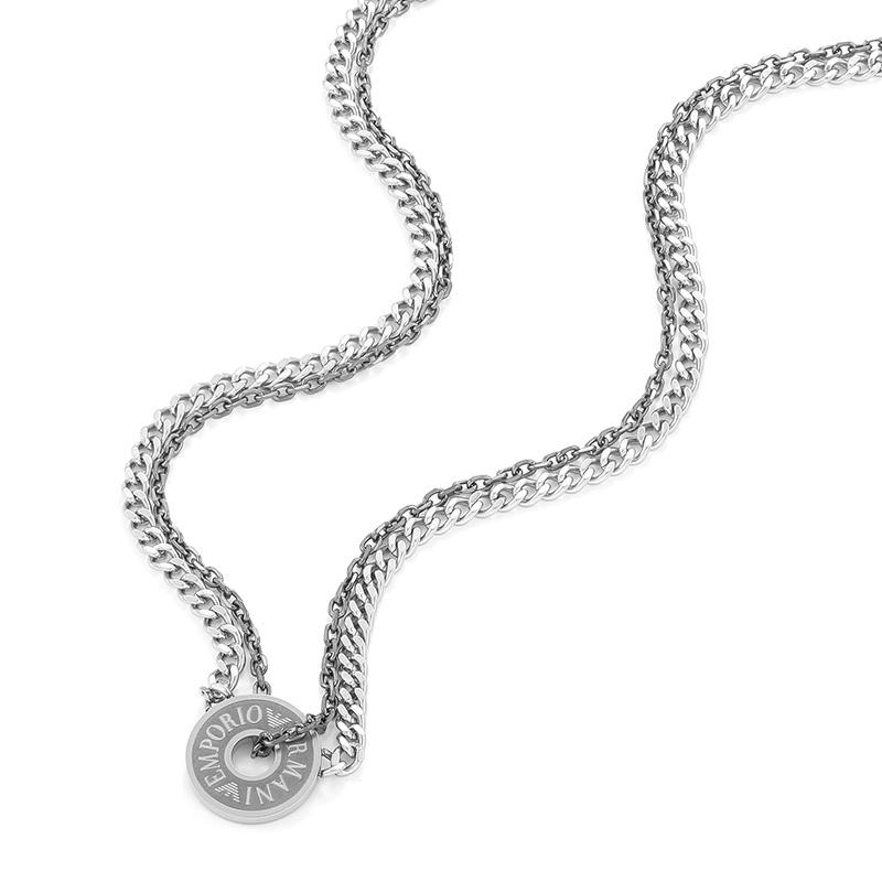 Emporio Armani Fashion Stainless Steel Necklace Men Necklaces EGS3093040