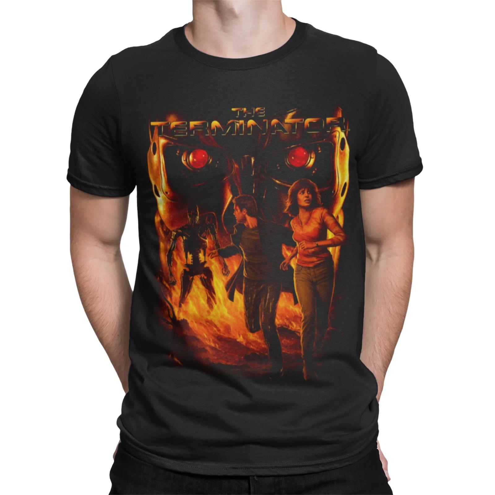 the terminator horror Christmas birthday sci fi film movie t shirt S