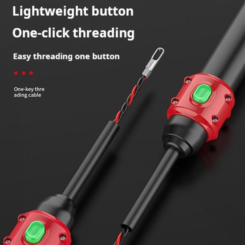 Professional Electrician Wire Pulling Tool ABS Plastic Construction For Effective Cable Routing 25 6 Unit Length
