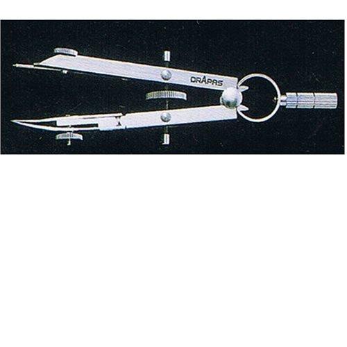 Drapas German Medium Spring Compass, Crow Quail, 02045