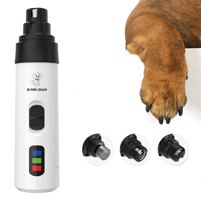 Electric Dog Nail Grinder Trimmer Pet Puppy Cat Nail Clippers Dog Grooming Cleaning Tool Pet Nail Clippers