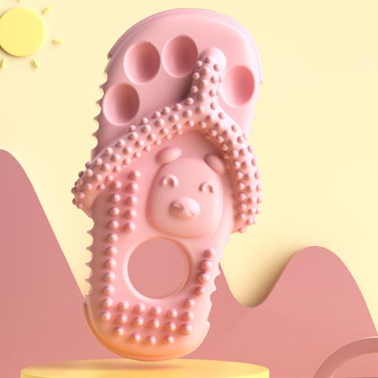 Pet Teething Toy Cute Slipper Shape Dogs Chew Toys Soft Pet Teeth