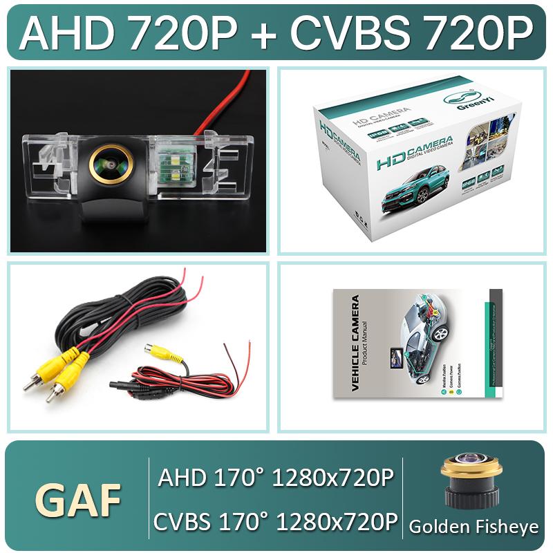 

GreenYi AHD 1080P 170° Fisheye Lens Автомобильная камера заднего вида для Peugeot 407 406 coupe 106 1007 307 308 607 806 807 Car