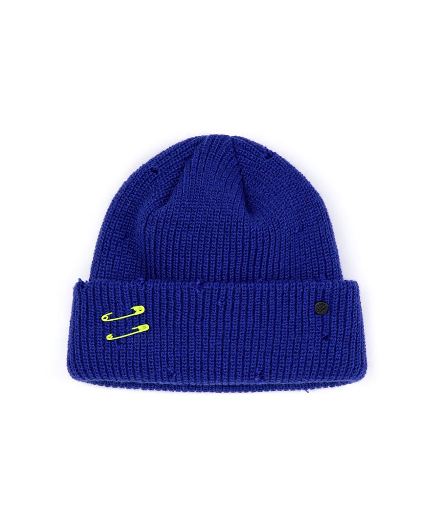 BLACKBLOND Vividi Ript Custom Short Beanie (Blue)