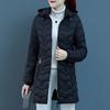 Winter Down Cotton Jacket Thick Warm Parkas Women Hooded Coat Long Sleeve Casual Overcoat Cotton-Padded Jacket Female Outerwear