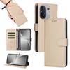For vivo V60 5G Case RFID Blocking 3 Card Slots PU Leather Phone Cover with Wrist Strap