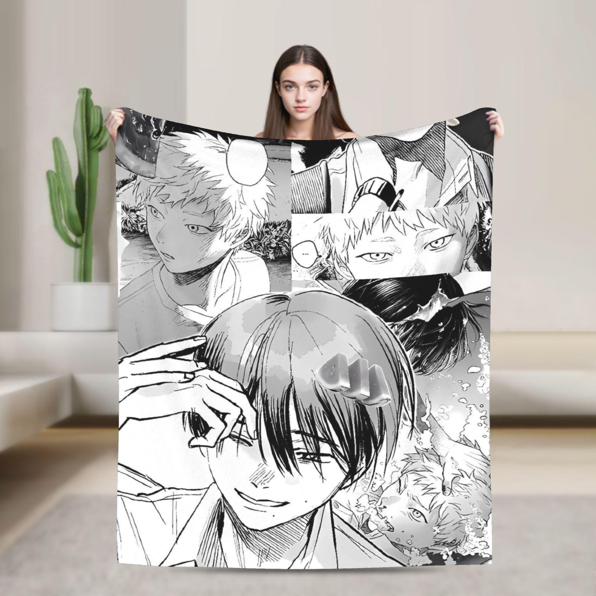 

Soft Warm Blankets Picnic The Summer Hikaru Died Throw Blanket Flannel Bedspread For Home Decor Fashion Sofa Bed Cover 130x150cm
