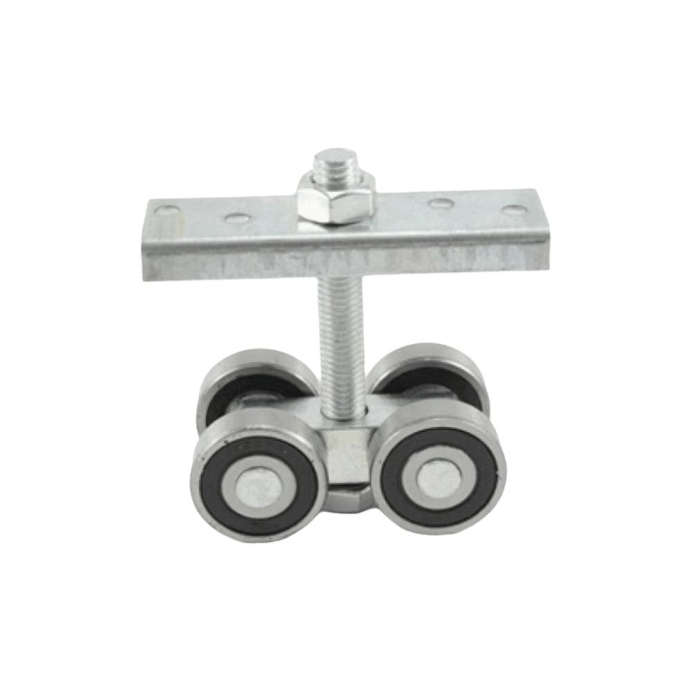 Steel Hardware Barn Door Rollers Ceiling Mount Heavy Duty Sliding Door Hanger  Wardrobe Doors