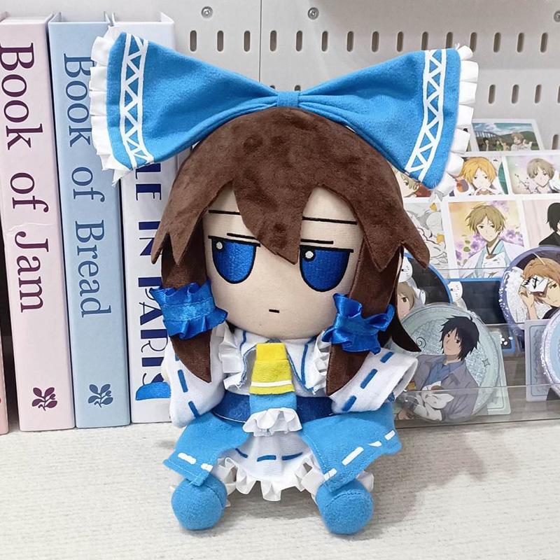 20cm Touhou Project Plush Doll Toy Fumo Ibuki Suika Yuyuko Moriya Suwako Cirno Marisa Reimu Koishi Alice Smoke Fan Birthday Gift