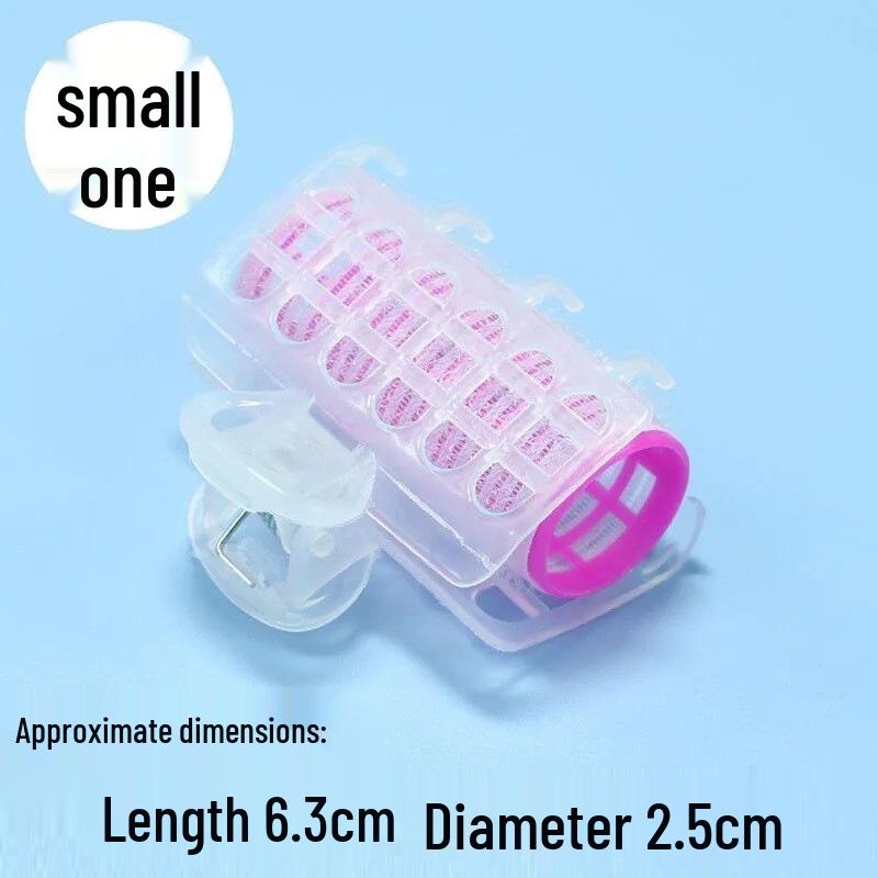 Self-Adhesive Magic Bangs Hair Curlers - Plastic Hairdressing Tools Default