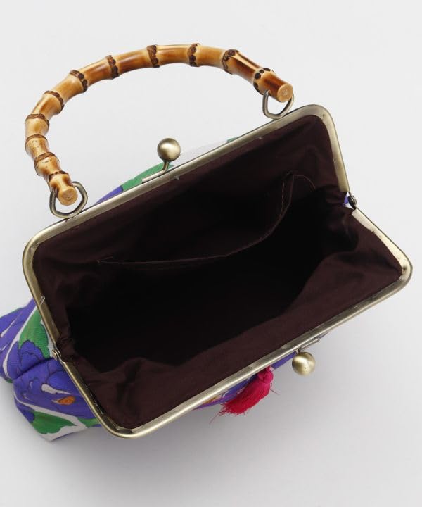 Kaya PU SHOUBU Floral Retro Clasp Purple Handbag, Women's, 7CEP4106,