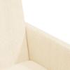 Dining Chairs with Casters 2 pcs Cream 57 x 66 x 94 cm