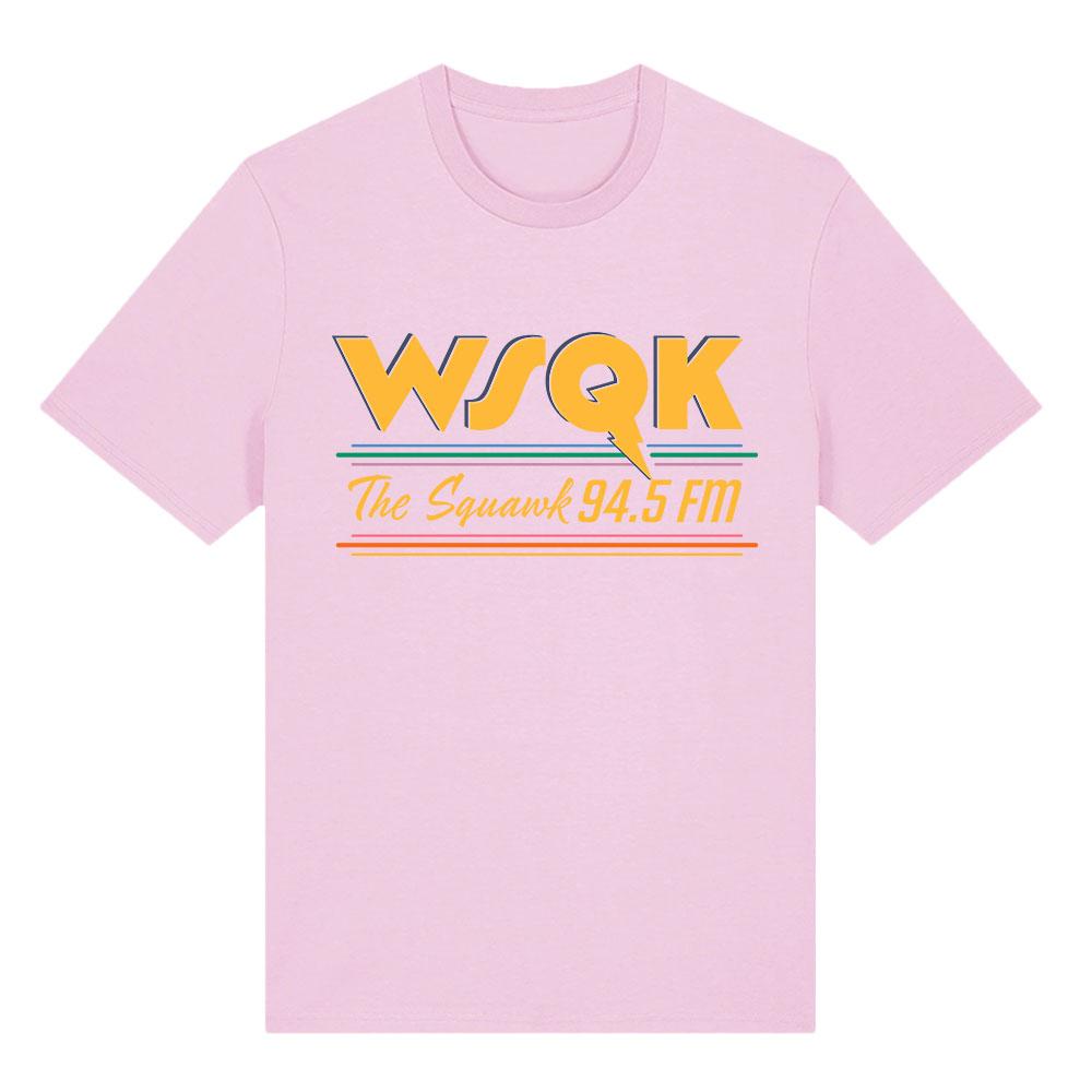 WSQK The Squawk 94.5 FM Μπλουζάκια Δώσε Με Τηλεμεταφορά Μπλουζάκια Αυτός ο Τόπος Χάλια Γραφικό Μπλουζάκι Βαμβακερά Κοντομάνικα T-shirts Streetwear
