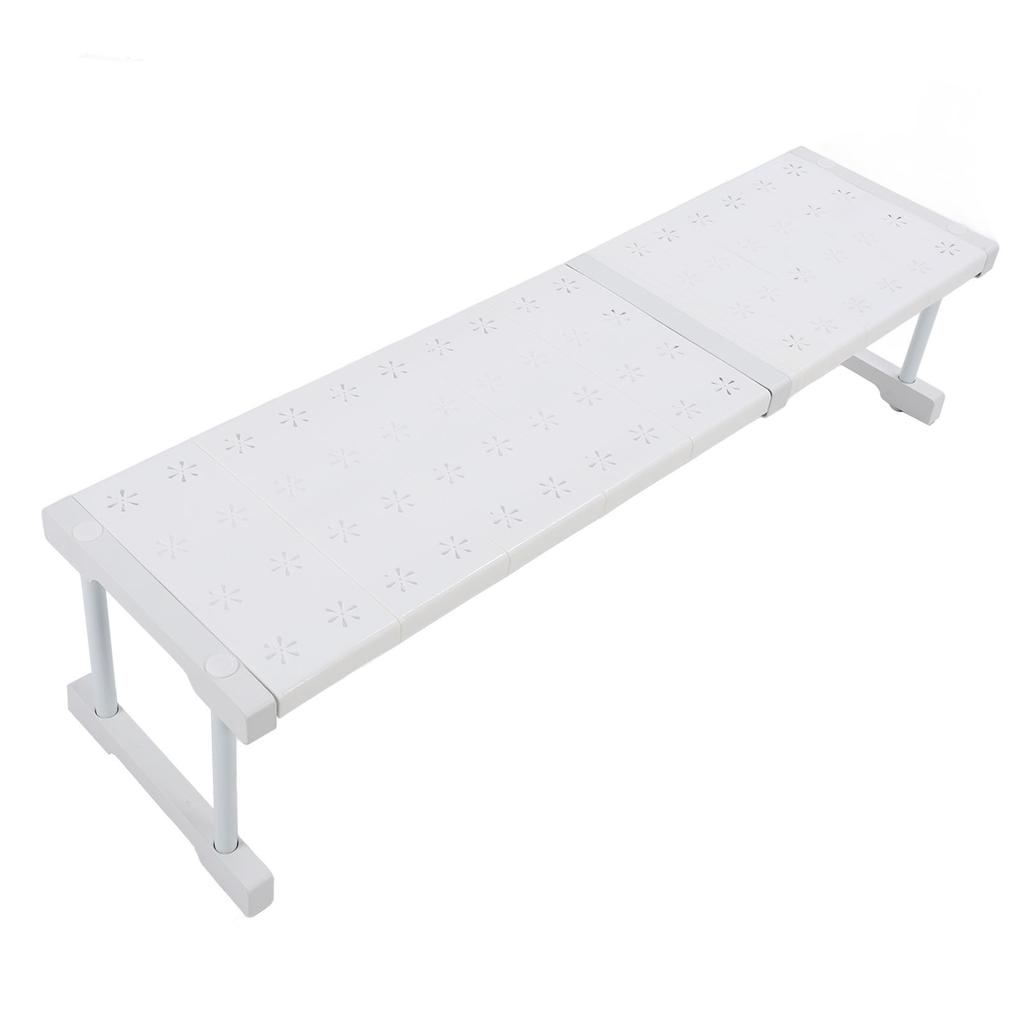 Ausziehbarer Schrankregal-Organizer Aufbewahrungsregal DIY Trennwand für Schrank Kleiderschrank Schrank Badezimmer Voll