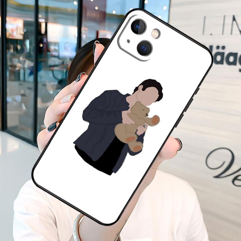 Custodia per Telefono Damon e Stefan Vampire Diaries per iPhone 13 12 11 14 15 16 Pro Max Plus XR X XS MAX Cover Posteriore Morbida