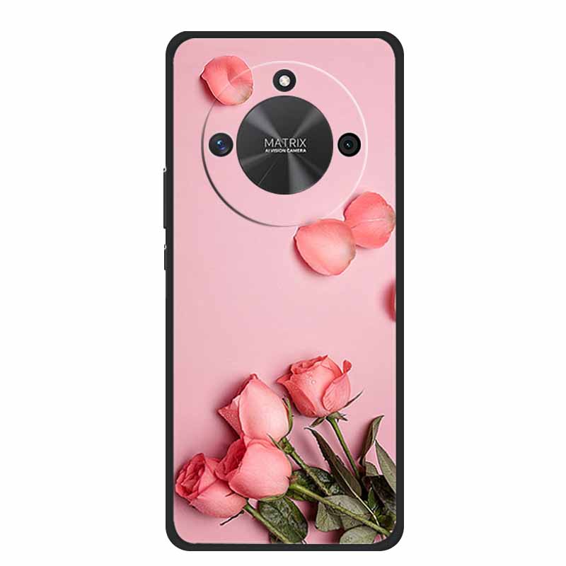 Phone Case For Honor X60 5G Back Cover Case HonorX60 Black Silicone Soft Funda For Honor X9c Smart Case HonorX9c Smart Coque Bag