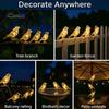 Solar String Lights for Yard Bird Lights, Outdoor Waterproof Garden Light, Warm Patio Glow LED Light Balcony Lawn Decor