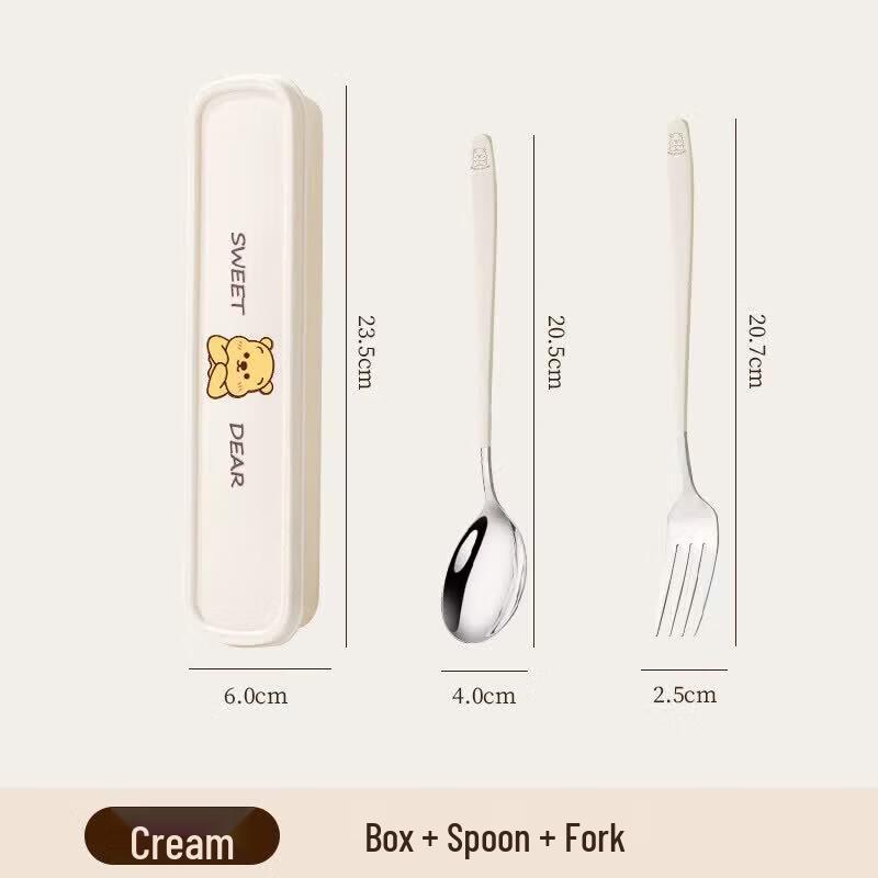 Portable 304 Stainless Steel Cutlery Set