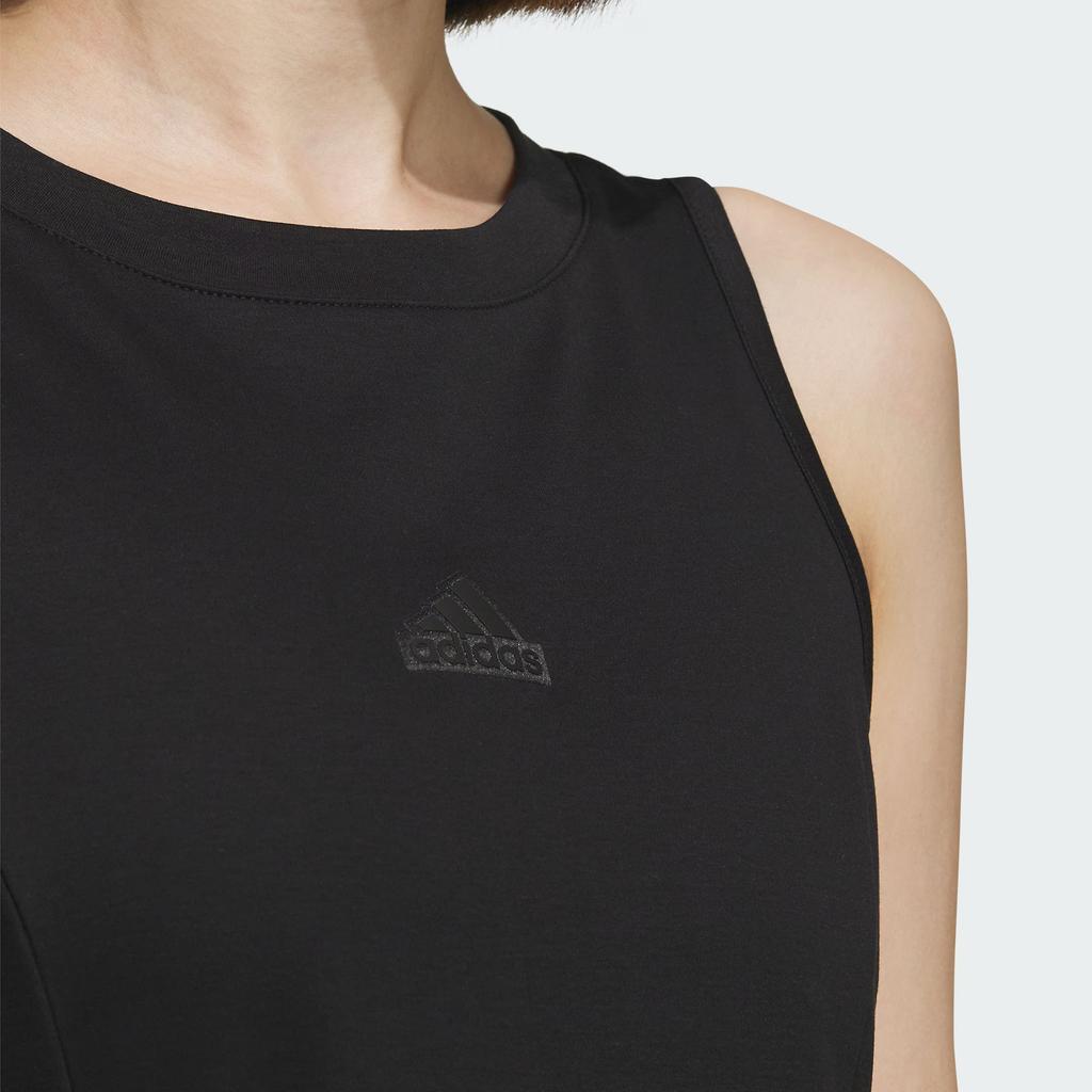 Adidas Sportswear Casual Sleeveless Dress Women Dress Black IW8256