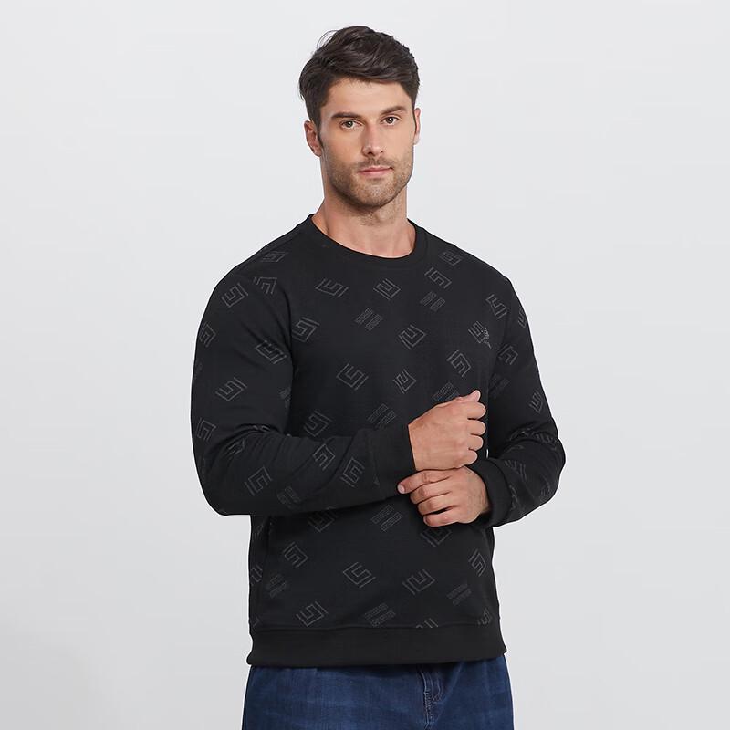 Men's Plus Size Round Neck Sweatshirt