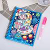 1 Set Water Painting Book Reusable Montessori Coloring Book Magic Pen Draw With Water Creative Graffiti Manual Gift Boy Girl ZYF