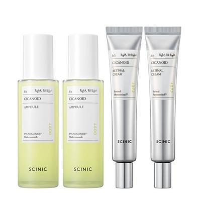 Cycanoid Ampoule 100ml X 2 + Retinol Cream 30ml X 2